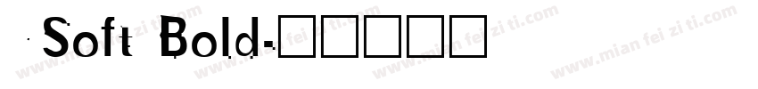 YSoft Bold字体转换